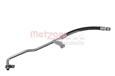 Oil Cooler Line, automatic transmission METZGER AUTOTEILE 2361118
