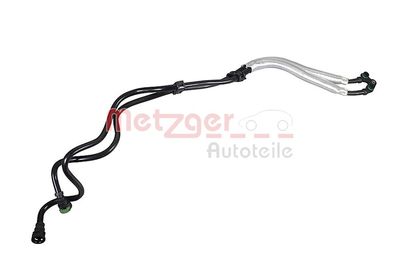 Oil Cooler Line, automatic transmission METZGER AUTOTEILE 2361209