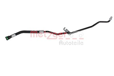 Oil Cooler Line, automatic transmission METZGER AUTOTEILE 2361210