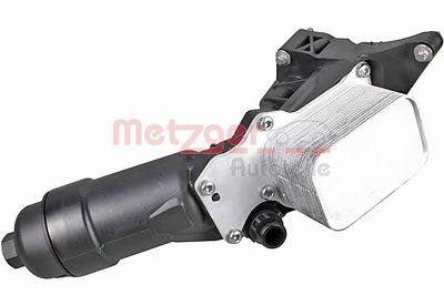 Housing, oil filter METZGER AUTOTEILE 2370084
