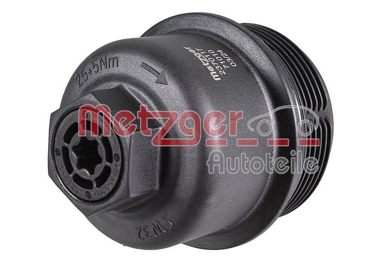METZGER AUTOTEILE 2370117 Cap, oil filter housing