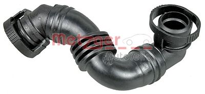 Hose, cylinder head cover ventilation METZGER AUTOTEILE 2380093