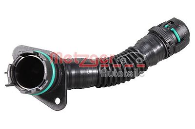 Hose, cylinder head cover ventilation METZGER AUTOTEILE 2380171