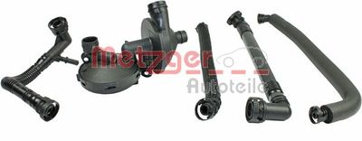 Repair Kit, crankcase ventilation METZGER AUTOTEILE 2385043