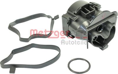Oil Separator, crankcase ventilation METZGER AUTOTEILE 2385058