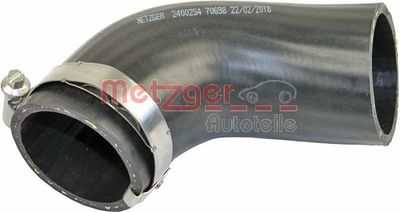 Charge Air Hose METZGER AUTOTEILE 2400254