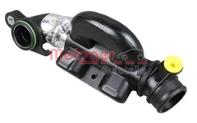Resonator, charge air cooling METZGER AUTOTEILE 2400540