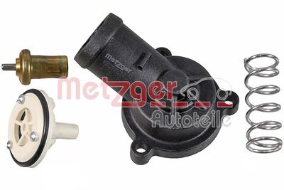 Thermostat, coolant METZGER AUTOTEILE 4006477