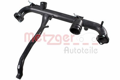 Coolant Pipe METZGER AUTOTEILE 4010440