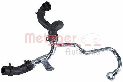 Coolant Pipe METZGER AUTOTEILE 4010585