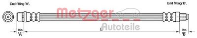 Brake Hose METZGER AUTOTEILE 4110255