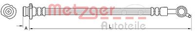 Brake Hose METZGER AUTOTEILE 4110849