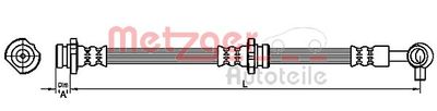 Brake Hose METZGER AUTOTEILE 4110869