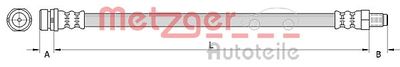 Brake Hose METZGER AUTOTEILE 4110992