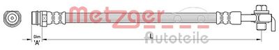 Brake Hose METZGER AUTOTEILE 4111038