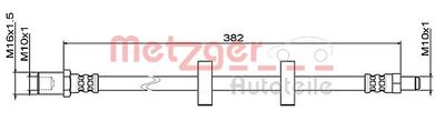 Brake Hose METZGER AUTOTEILE 4111487