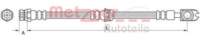 Brake Hose METZGER AUTOTEILE 4111539