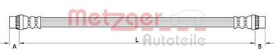 Brake Hose METZGER AUTOTEILE 4111586