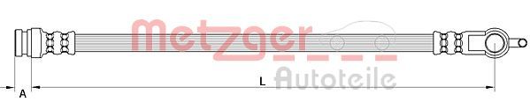 METZGER AUTOTEILE 4111630 Brake Hose