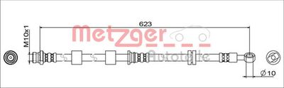Brake Hose METZGER AUTOTEILE 4111742