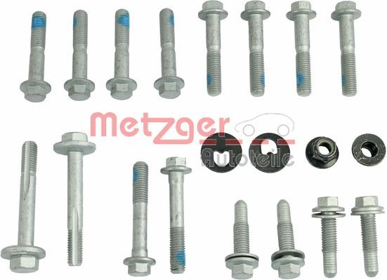 METZGER AUTOTEILE 55005249 Mounting and Bolting Kit, control/trailing arm