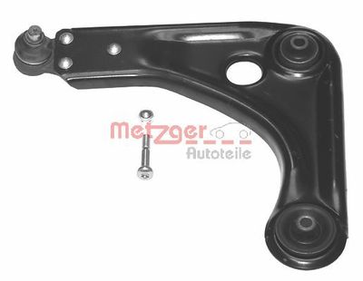 Control/Trailing Arm, wheel suspension METZGER AUTOTEILE 58041611