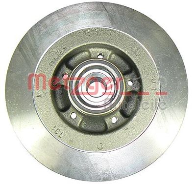 Brake Disc METZGER AUTOTEILE 6110009