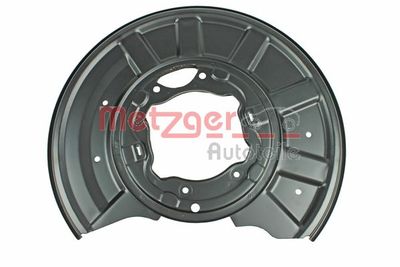Splash Guard, brake disc METZGER AUTOTEILE 6115011