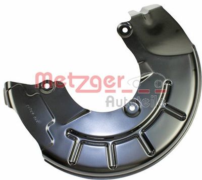 Splash Guard, brake disc METZGER AUTOTEILE 6115059