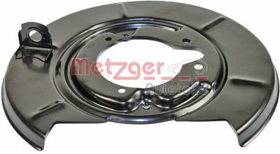 Splash Guard, brake disc METZGER AUTOTEILE 6115061