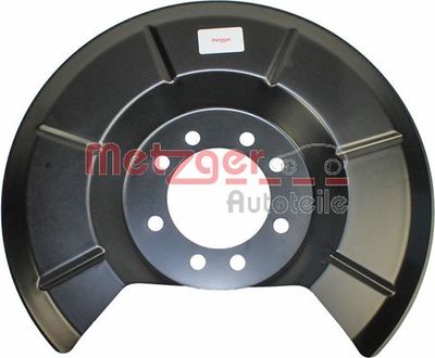 Splash Guard, brake disc METZGER AUTOTEILE 6115105
