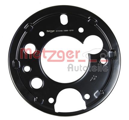 METZGER AUTOTEILE 6115185 Splash Guard, brake disc