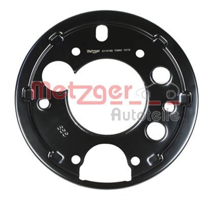 METZGER AUTOTEILE 6115186 Splash Guard, brake disc