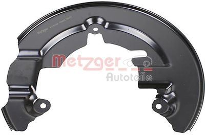Splash Guard, brake disc METZGER AUTOTEILE 6115194