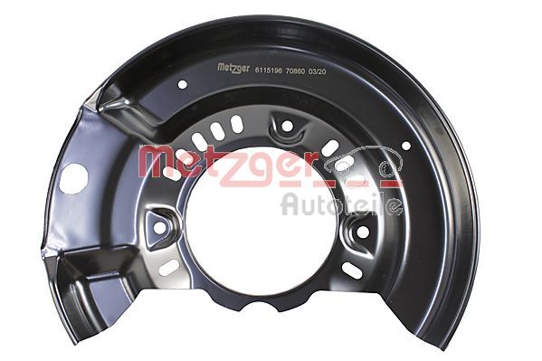 METZGER AUTOTEILE 6115196 Splash Guard, brake disc