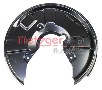 Splash Guard, brake disc METZGER AUTOTEILE 6115231
