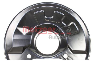 Splash Guard, brake disc METZGER AUTOTEILE 6115237