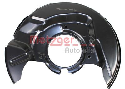 Splash Guard, brake disc METZGER AUTOTEILE 6115247