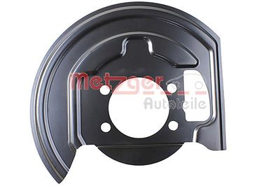 Splash Guard, brake disc METZGER AUTOTEILE 6115378