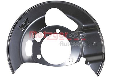 Splash Guard, brake disc METZGER AUTOTEILE 6115480
