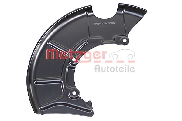 METZGER AUTOTEILE 6115500 Splash Guard, brake disc