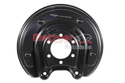 Splash Guard, brake disc METZGER AUTOTEILE 6115510