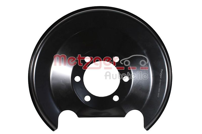 METZGER AUTOTEILE 6115512 Splash Guard, brake disc
