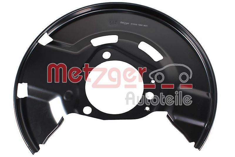 METZGER AUTOTEILE 6115550 Splash Guard, brake disc