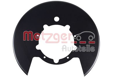 Splash Guard, brake disc METZGER AUTOTEILE 6115552
