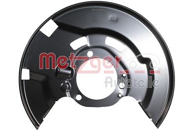 Splash Guard, brake disc METZGER AUTOTEILE 6115586