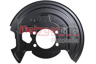 Splash Guard, brake disc METZGER AUTOTEILE 6115592