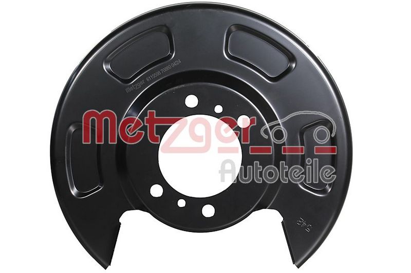 METZGER AUTOTEILE 6115598 Splash Guard, brake disc
