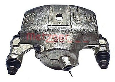 Brake Caliper METZGER AUTOTEILE 6250661