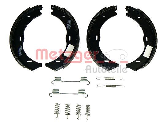 METZGER AUTOTEILE KR 989 Brake Shoe Set, parking brake